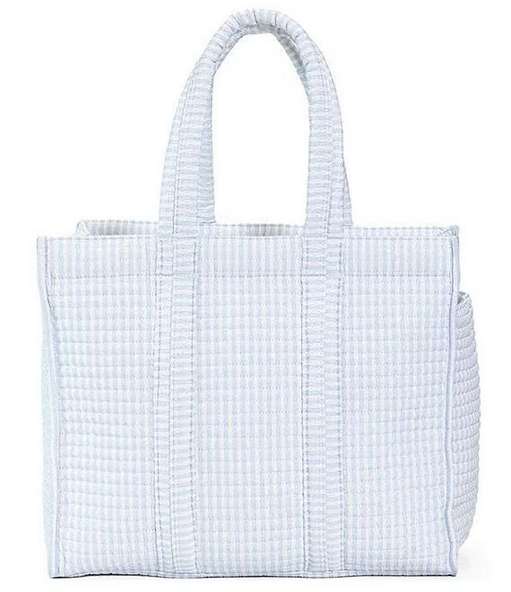 TRVL Design Mini Go Go Tote Light Blue Stripe