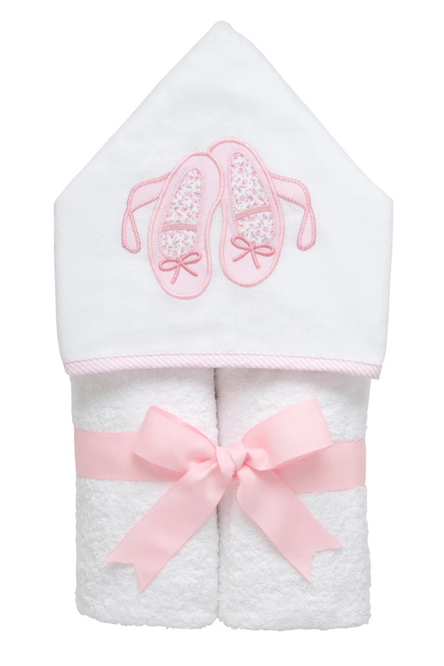 3 Marthas Ballet Hooded Towel