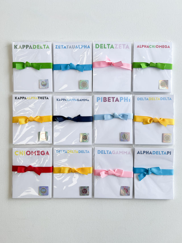 Sorority Notepad