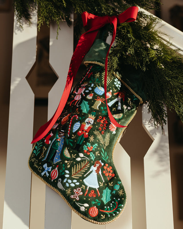 Embroidered Stocking