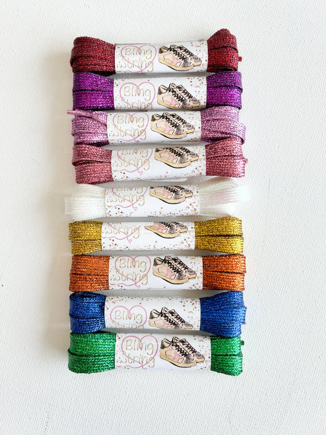 Camp Metallic Shoelaces