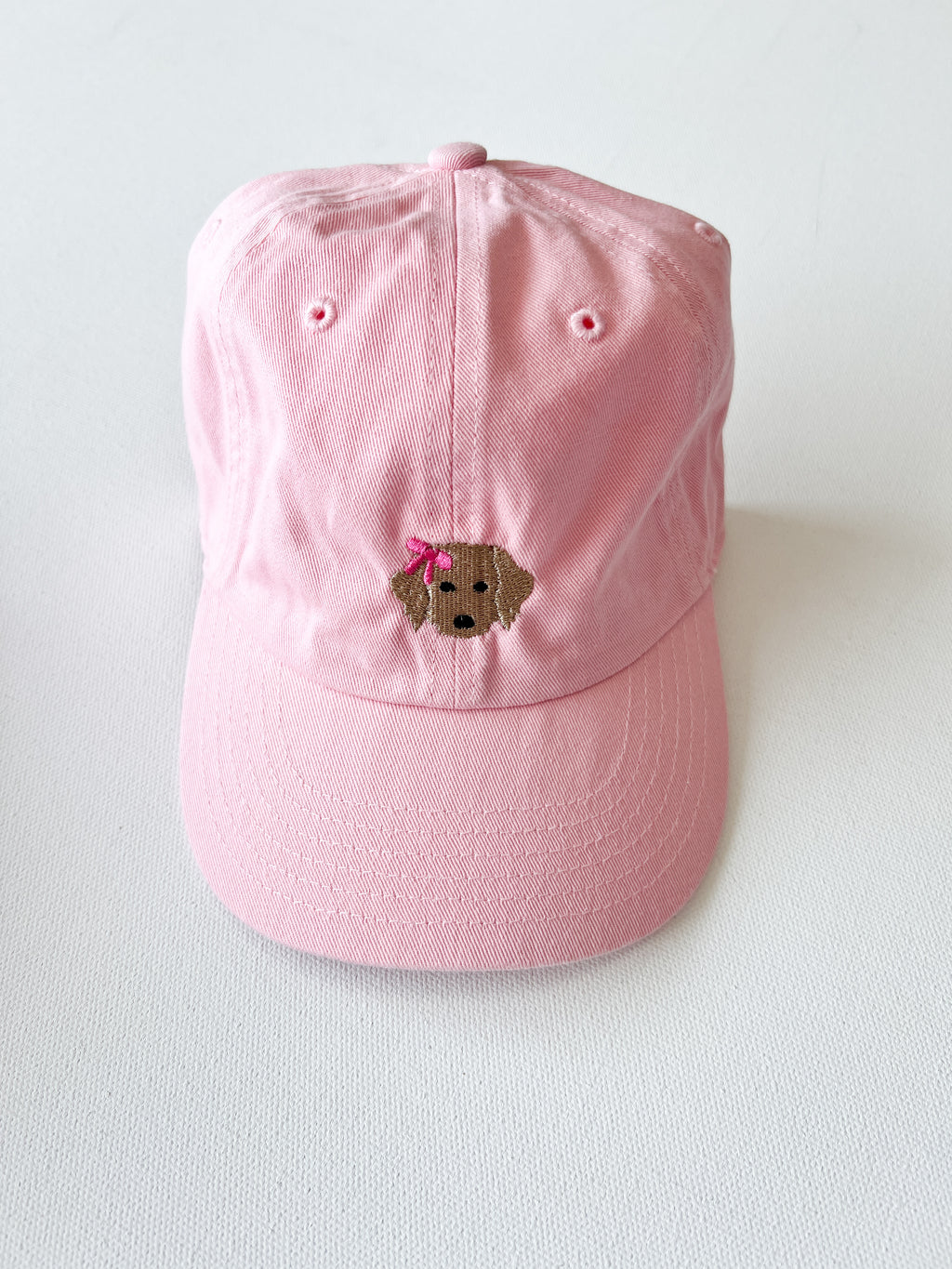 Very light weight cap Pink Monogram Baseball Cap Baseball Hat - Sprinkled With Pink main image 4