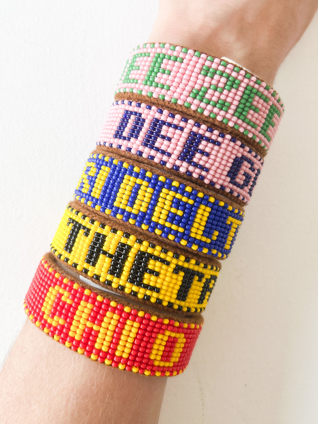 Beaded Sorority Bracelet