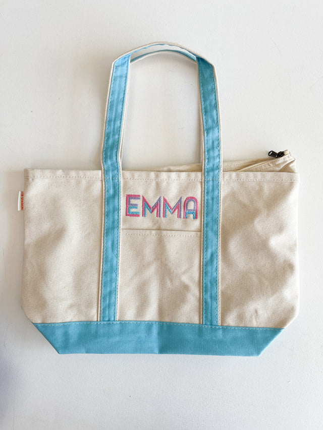 Medium Canvas Everyday Tote Bag