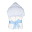 3 Marthas Blue Seersucker Hooded Towel