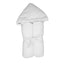 White Pique Hooded Towel