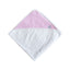 Pink Seersucker Hooded Towel