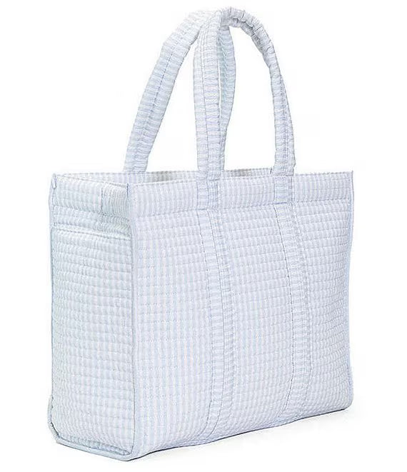 TRVL Design Go Go Tote Light Blue Stripe