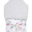 3 Marthas Grey Seersucker Hooded Towel