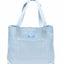 Coated Canvas Tote with Sorority Patch