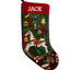 Rocking Horse Needlepoint Stocking