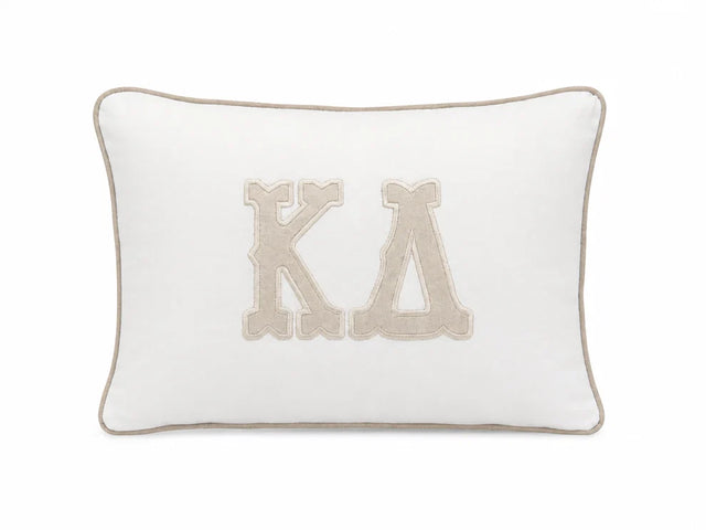Appliqued Sorority Pillow