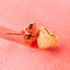 Gold Sorority Heart Earrings