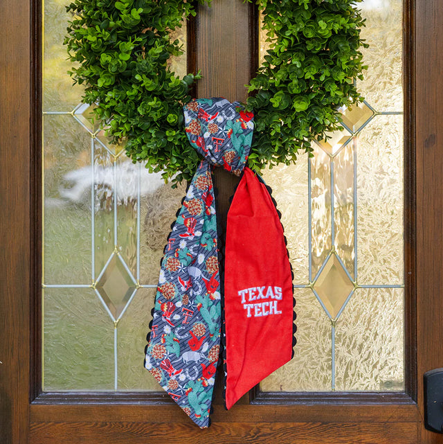 Texas Tech Red Raiders Cotton Wreath Sash
