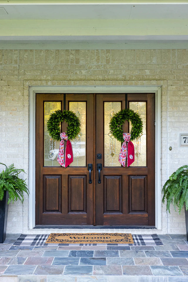 Oklahoma Sooners Cotton Wreath Sash