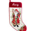 Santa Needlepoint Stocking
