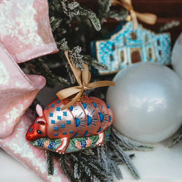 Armadillo 2025 Christmas Ornament