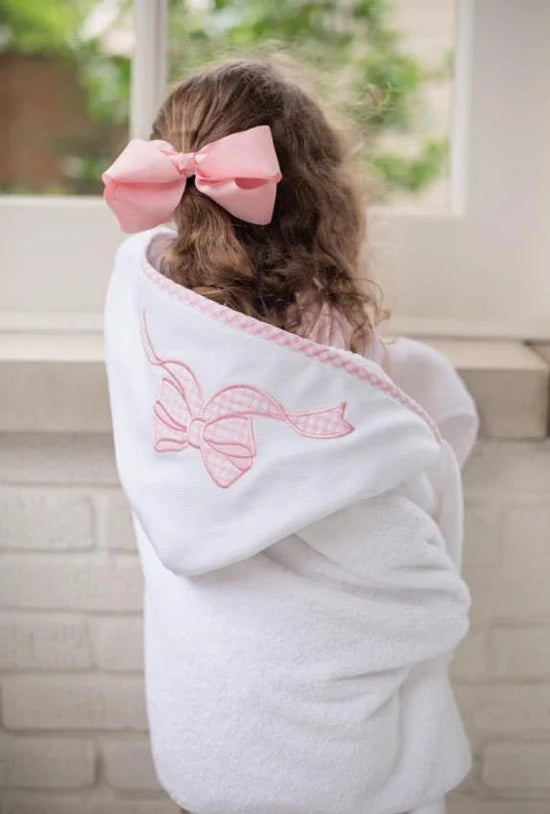 3 Marthas Bow Hooded Towel