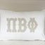 Appliqued Sorority Pillow
