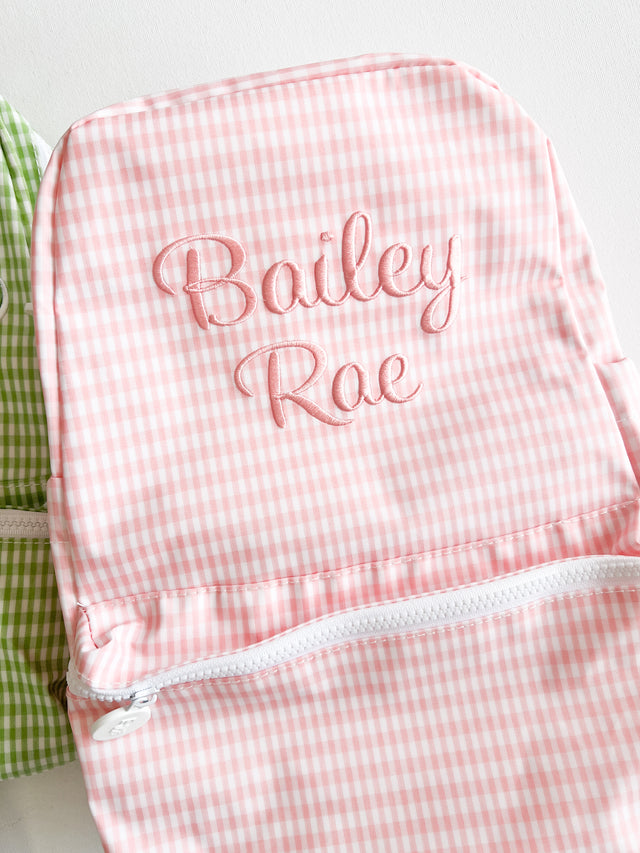 Backpack - Gingham Taffy
