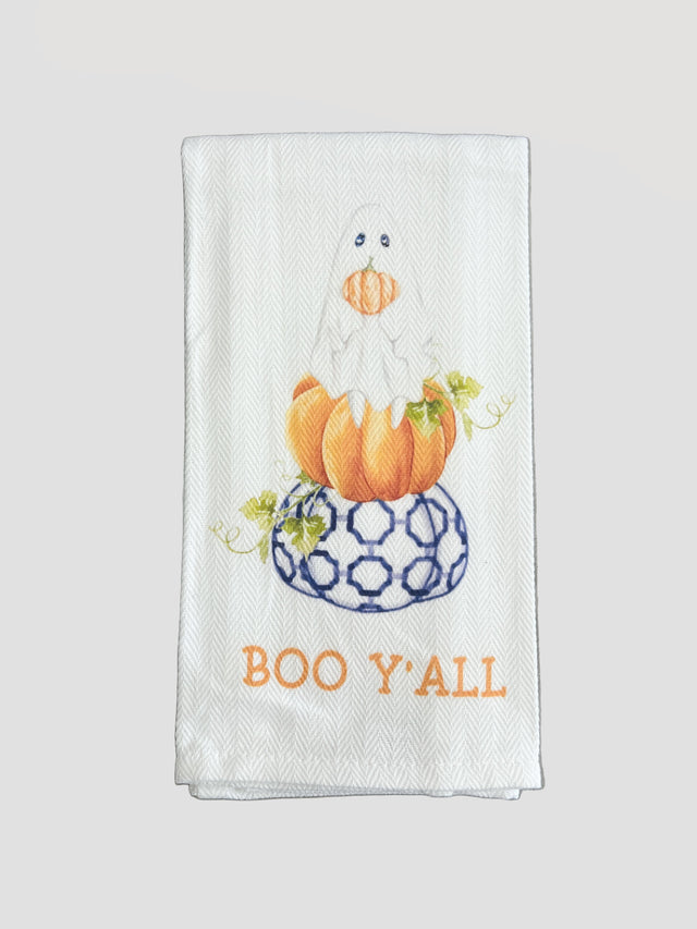 Boo Y'all Kitchen Towel