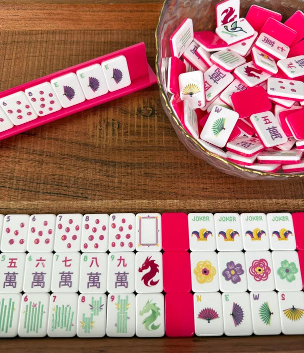 Travel Mahjong Set | Pretty in Pink Set
