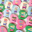 Sorority Heart Buttons