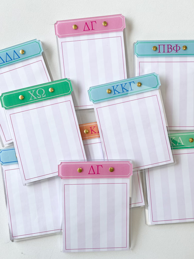 Sorority Notepads