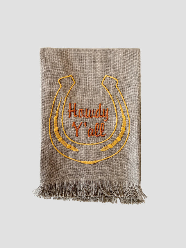 Howdy Yall Hand Towel
