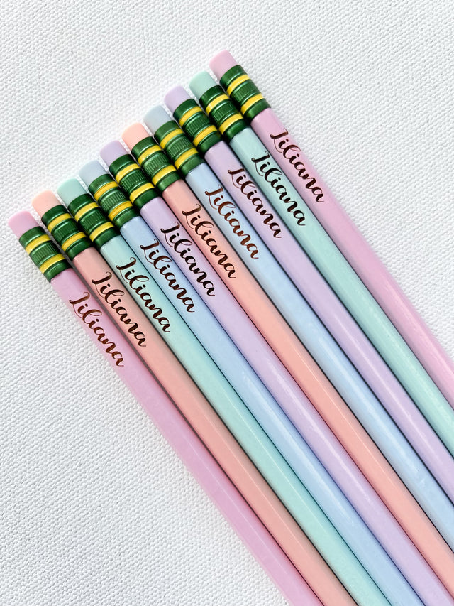 Monogrammed Pencils