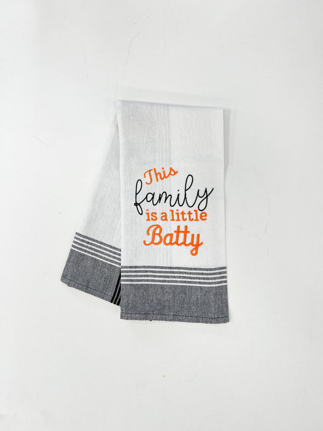 This Family is a little Batty Kitchen Towel