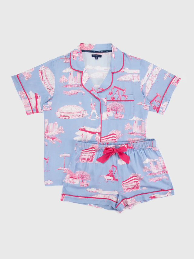 Women's Houston Toile Pajama Set