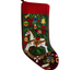 Rocking Horse Needlepoint Stocking