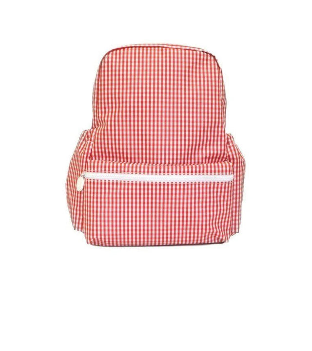 TRVL Backpack - Red Gingham