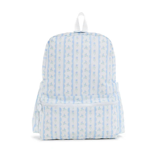 Backpack - Ribbon Floral Blue
