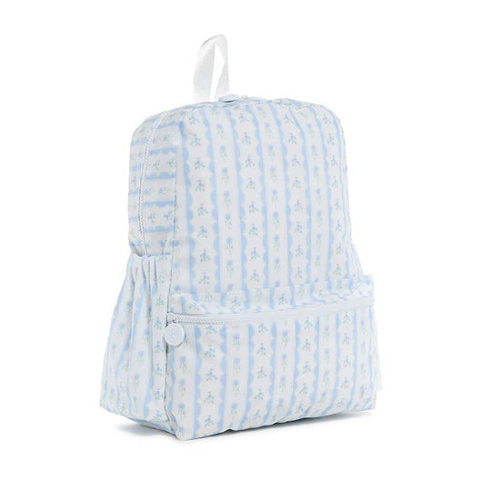 Backpack - Ribbon Floral Blue