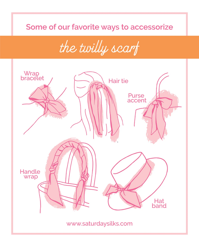 Twilly Scarf – The Monogram Shop Twilly Scarf – The Monogram Shop