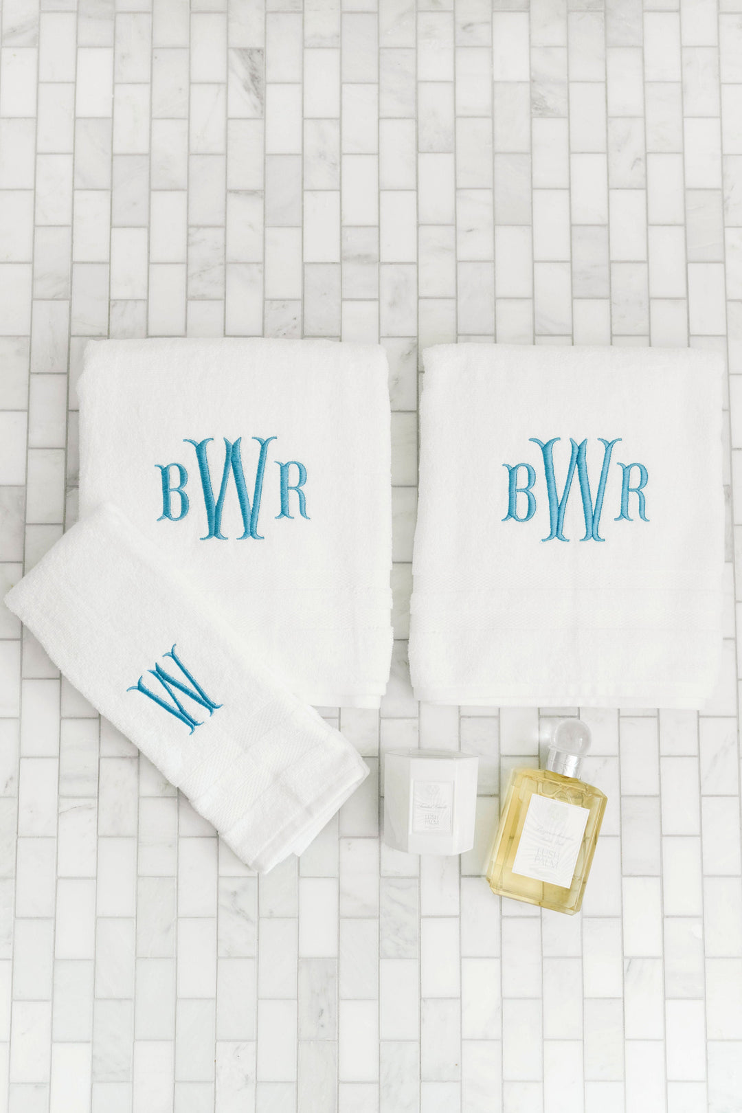 Monogrammed Bath Towel – The Monogram Shop