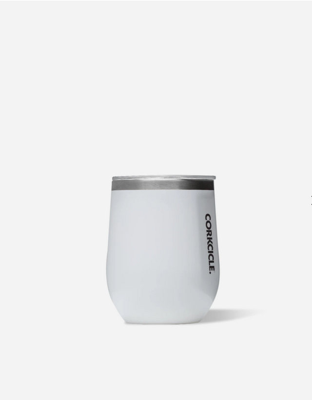 CORKCICLE 12oz Classic Stemless- White