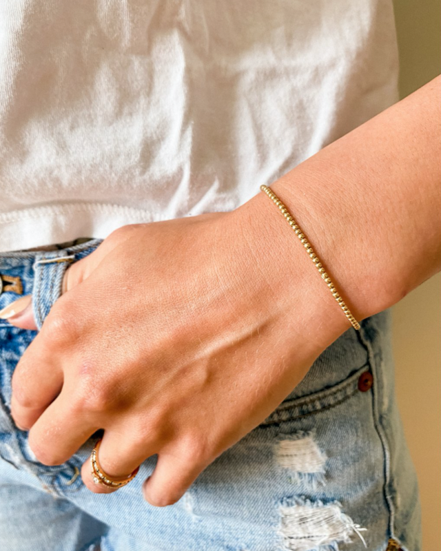 2mm gold bracelet deals