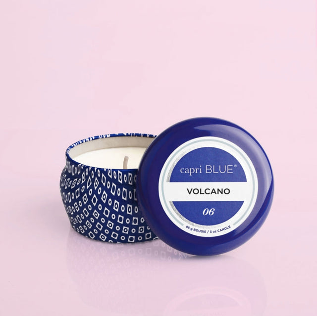 Volcano Blue Signature Mini Tin